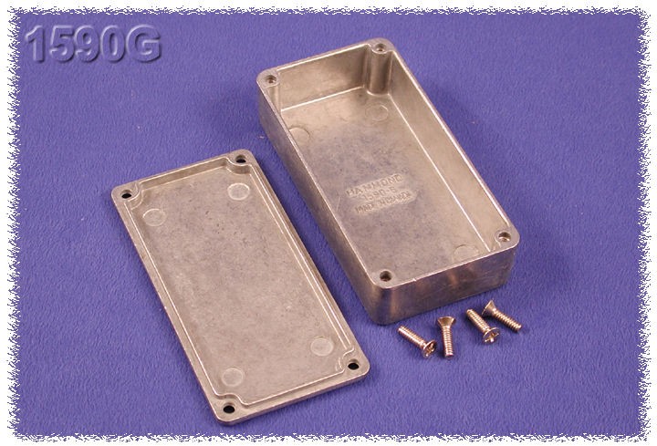 Caja Aluminio 100 x 50 x 25 (IP 65)