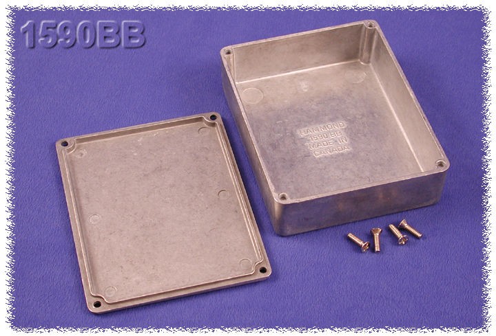 Caja Aluminio 119 x 94 x 38 (IP 65)