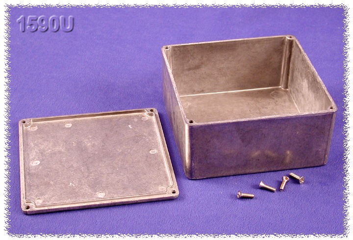 Caja Aluminio 119 x 119 x 59 (IP 65)