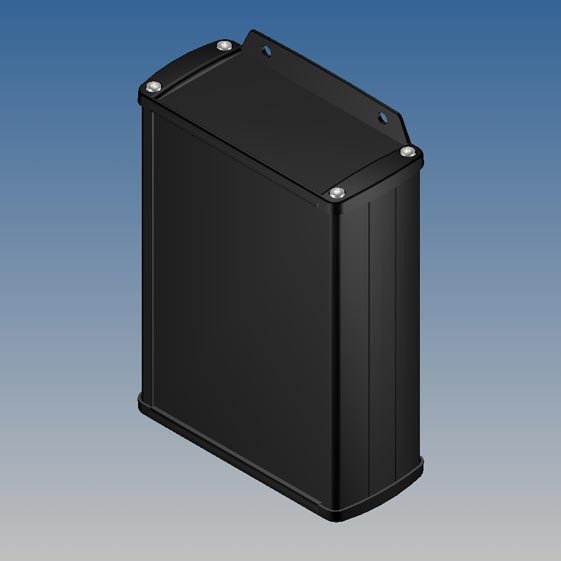 Caja Teko de perfil en "L" aluminio 145 x 105,9 x 45,8
