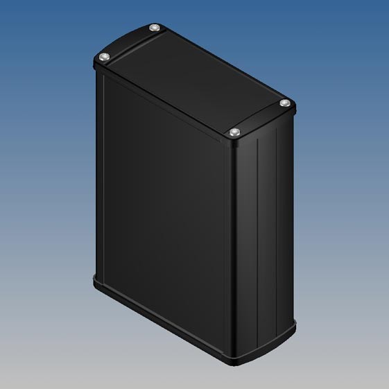 Caja Teko de perfil en "L" aluminio 145 x 105,9 x 45,8