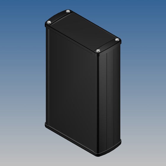 Caja Teko de perfil en "L" aluminio 175 x 105,9 x 45,8