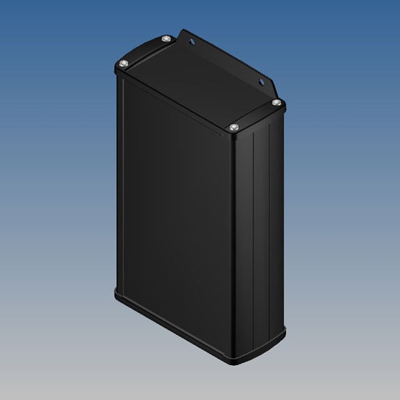 Caja Teko de perfil en "L" aluminio 175 x 105,9 x 45,8