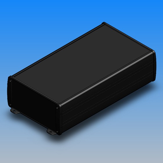 Caja Teko de perfil en "L" aluminio 300 x 167 x 82
