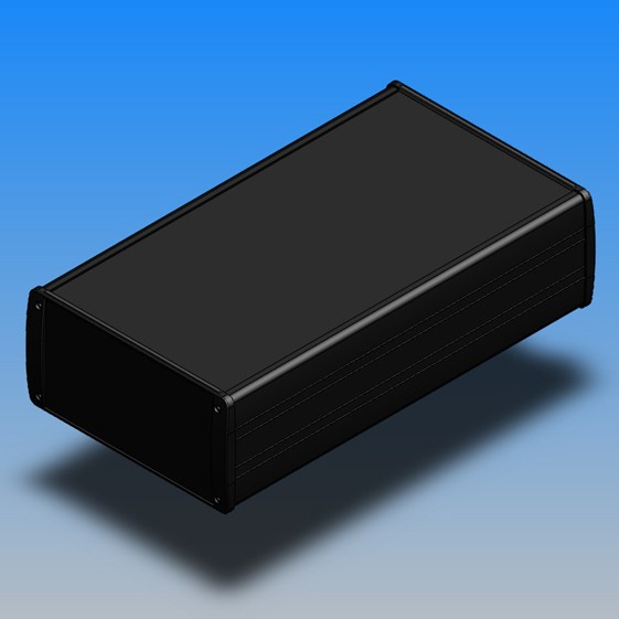 Caja Teko de perfil en "L" aluminio 300 x 167 x 82