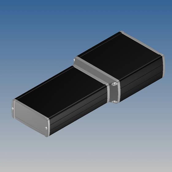 Caja Teko ergonómica aluminio 265,5 x 105,9 x 45,8