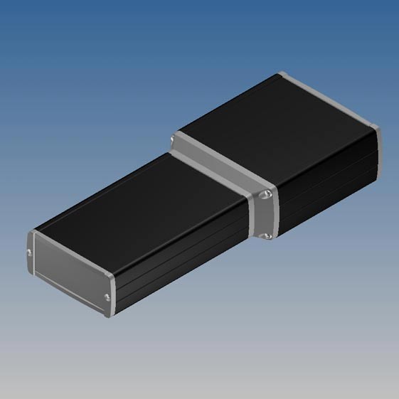 Caja Teko ergonómica aluminio 265,5 x 105,9 x 45,8