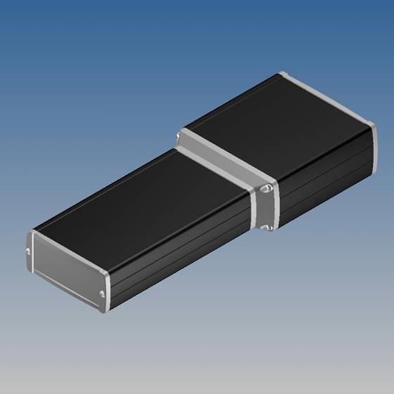 Caja Teko ergonómica aluminio 280,5 x 105,9 x 45,8