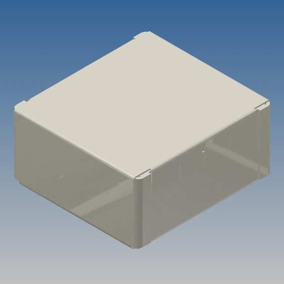 Caja Teko Acero estañado 54 x 50 x 26