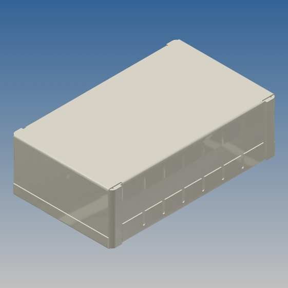 Caja Teko Acero estañado 83 x 50 x 26