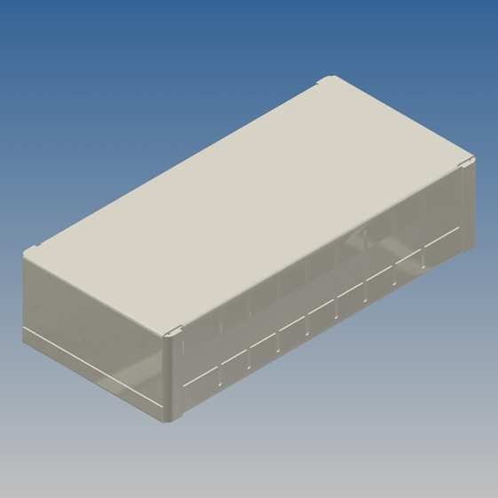 Caja Teko Acero estañado 106 x 50 x 26