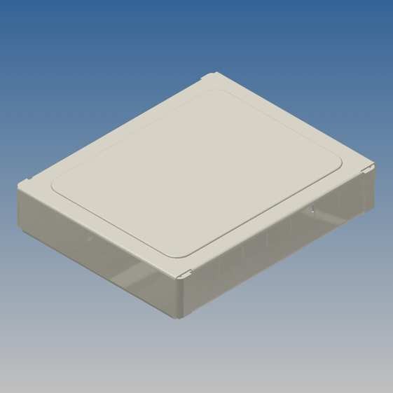 Caja Teko Acero estañado 82,5 x 68 x 17