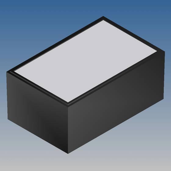 Caja Teko 110 x 70 x 48.9, con tapa plástico y panel de Alu