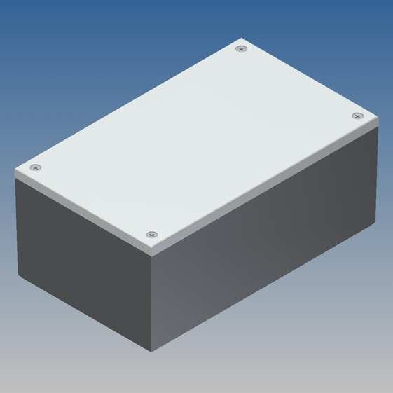 Caja Teko 160 x 96 x 66.9 con tapa de plástico