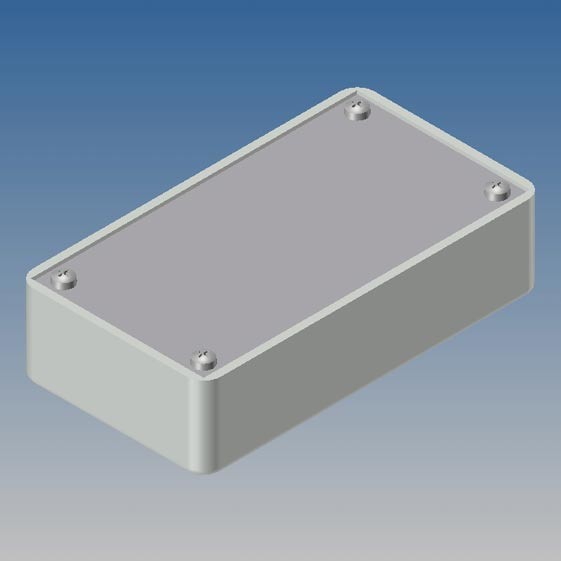 Caja Teko 100 x 55 x 25 con tapa de aluminio