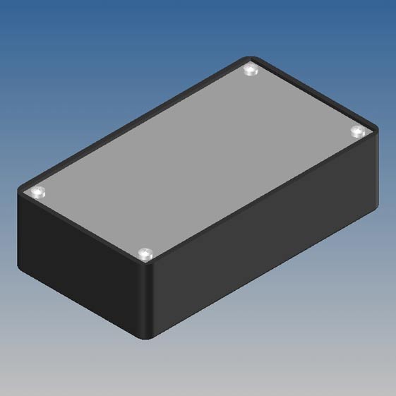 Caja Teko 125 x 70 x 35 con tapa de aluminio