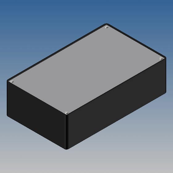 Caja Teko 215 x 130 x 64.5 con tapa de aluminio