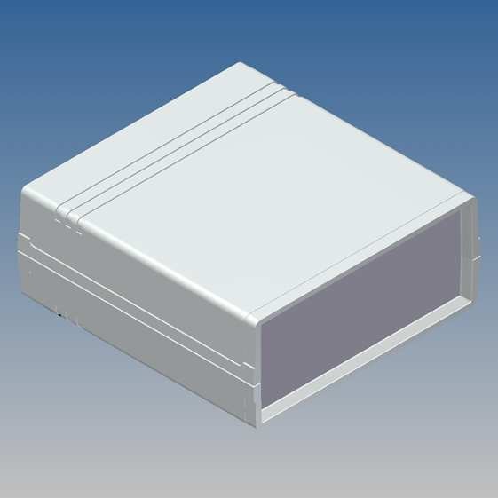 Caja Teko 134 x 129 x Prof. a escoger, con paneles Alu 1 mm