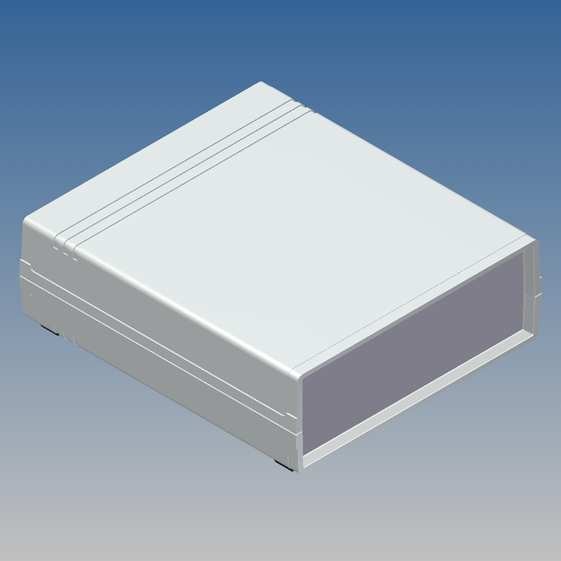 Caja Teko 173 x 154 x Prof. a escoger, con paneles Alu 1 mm