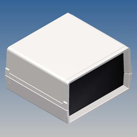 Caja Teko 85 x 80 x Prof. a escoger, con paneles de plástico ABS