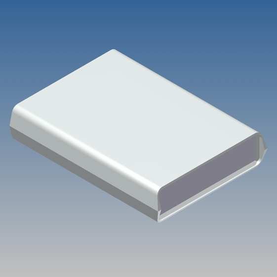 Caja Teko 178 x 131.5 x Prof. a escoger, con paneles Alu 1 mm
