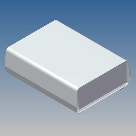 Caja Teko 178 x 131.5 x Prof. a escoger, con paneles Alu 1 mm
