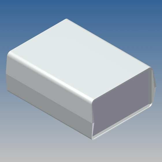 Caja Teko 178 x 131.5 x Prof. a escoger, con paneles Alu 1 mm