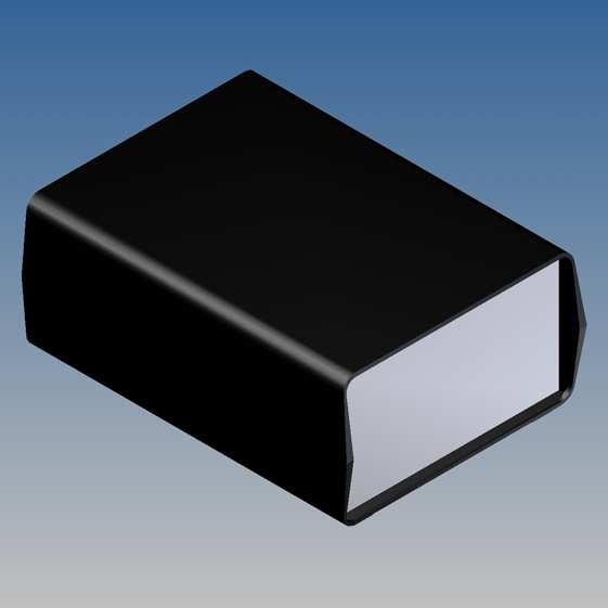 Caja Teko 178 x 131.5 x Prof. a escoger, con paneles Alu 1 mm