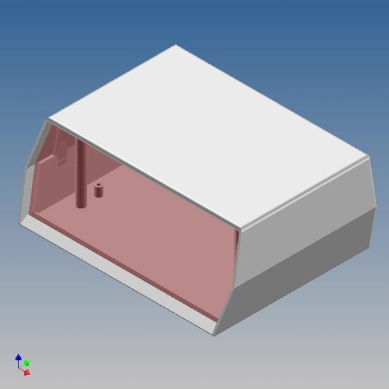 Caja Teko 119,5 x 89 x 50, con panel IR de 20º inclinación
