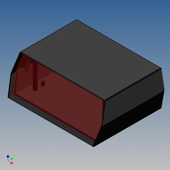 Caja Teko 119,5 x 89 x 50, con panel IR de 20º inclinación