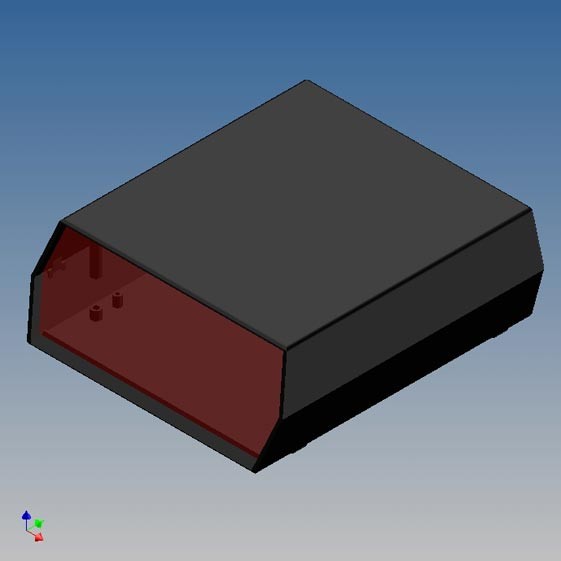 Caja Teko 135 x 150 x 54, con panel IR de 20º inclinación