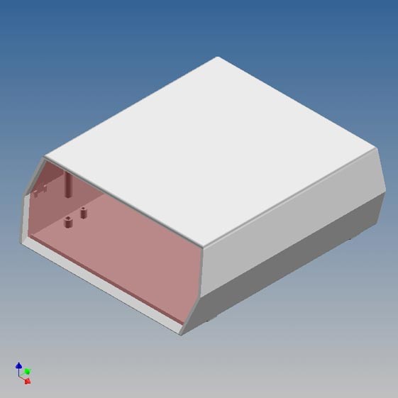 Caja Teko 135 x 150 x 54, con panel IR de 20º inclinación