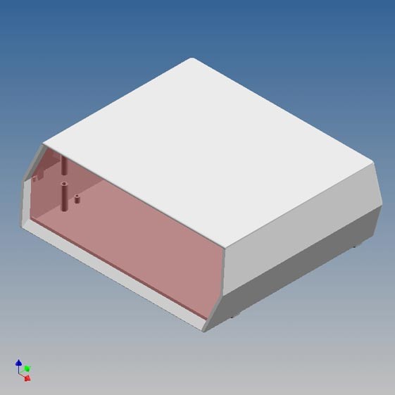 Caja Teko 181 x 155 x 60, con panel IR de 20º inclinación