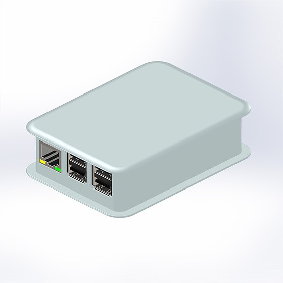 Caja Teko Raspberry PI 3 100,8 x 73,7 x 38,5