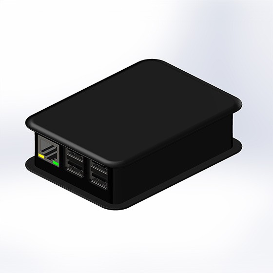 Caja Teko Raspberry PI 3 100,8 x 73,7 x 38,5