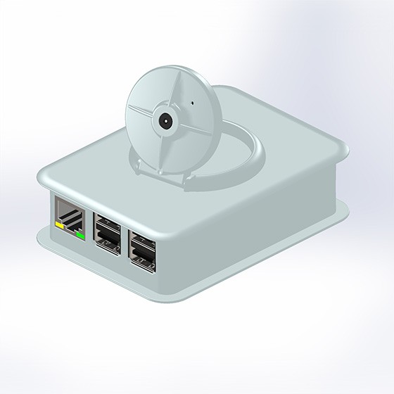 Caja Teko Raspberry PI 3 100,8 x 73,7 x 38,5