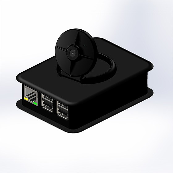 Caja Teko Raspberry PI 3 100,8 x 73,7 x 38,5