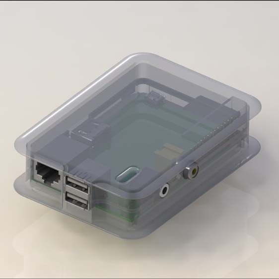 Caja Teko Raspberry PI 100,6 x 73,5 x 26,5