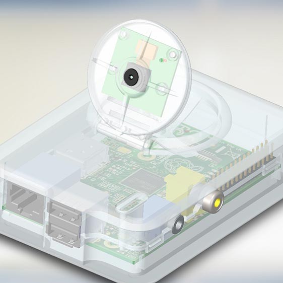 Caja Teko Raspberry PI 100,6 x 73,5 x 36,5
