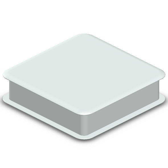 Caja Teko Raspberry PI 103,36 x 103,36 x 27,8