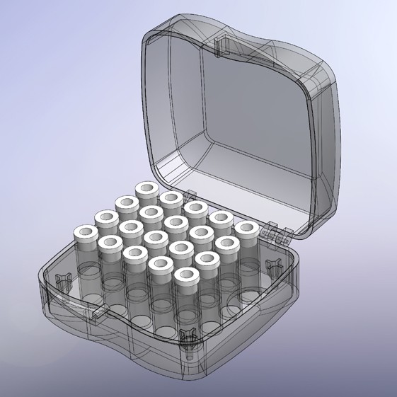 Caja Teko almacenamiento 110 x 110 x 62
